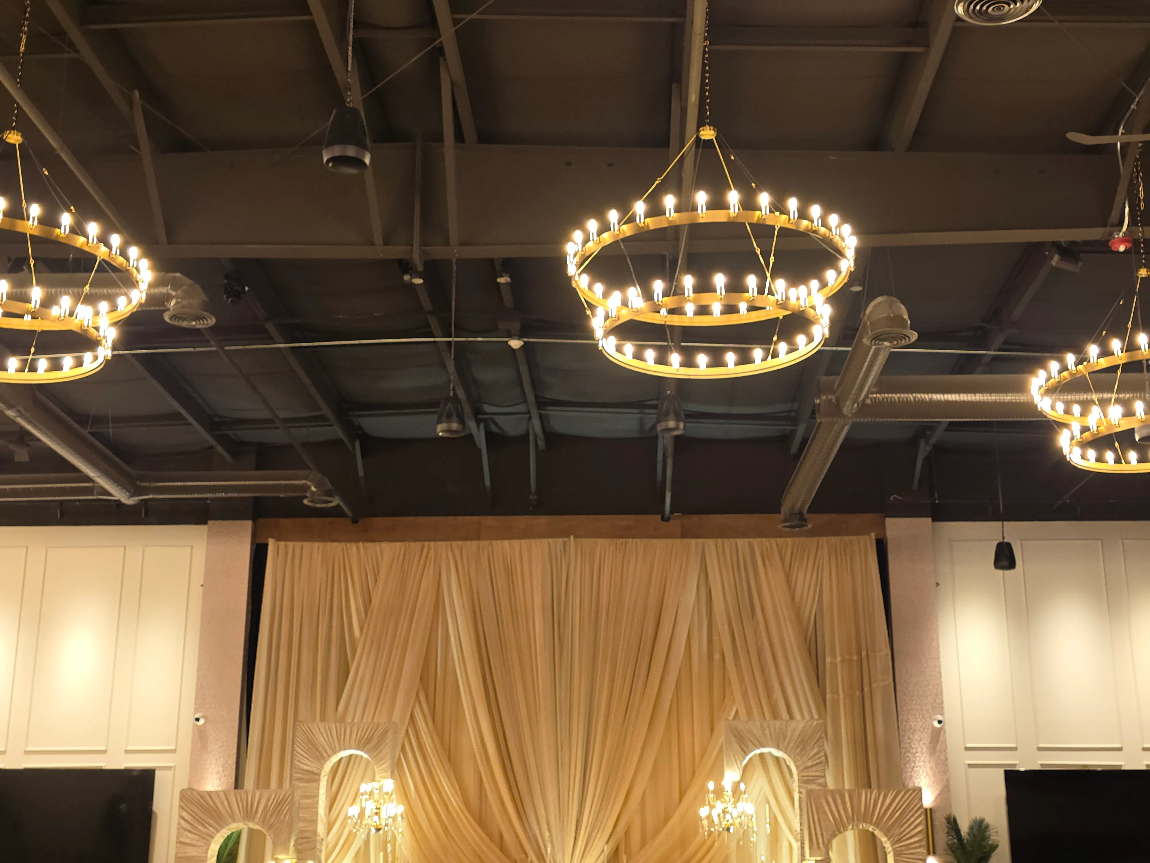 Ceiling Draping project 3