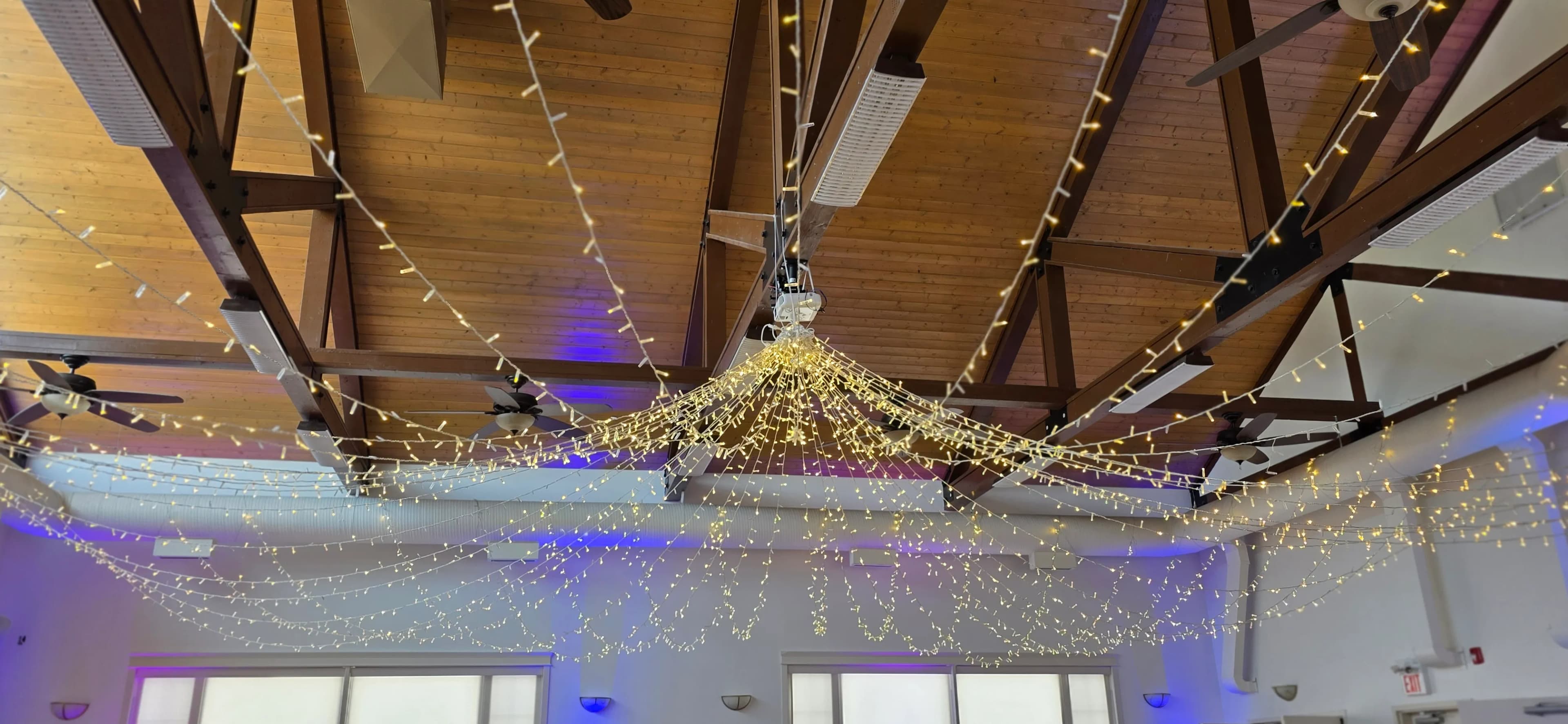 Ceiling Draping project 4